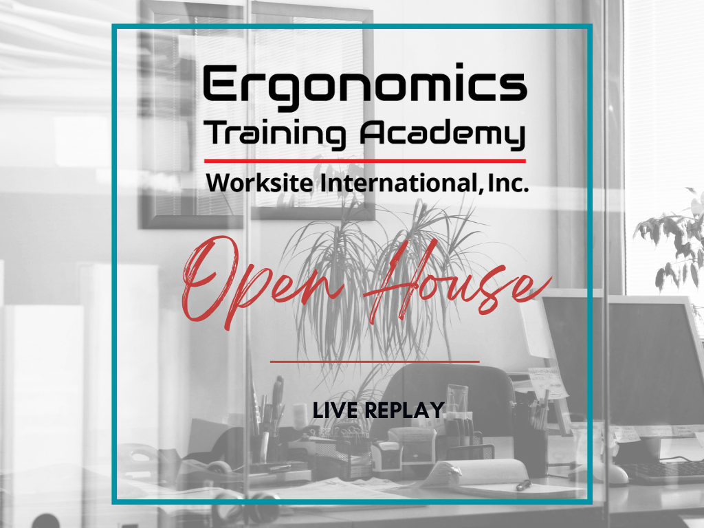 The WI Ergonomics Training Academy Open House